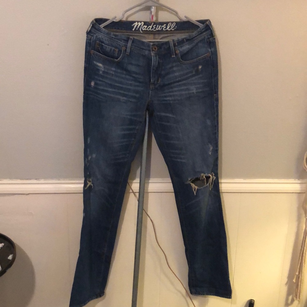 Madewell Denim. Distressed. 29
